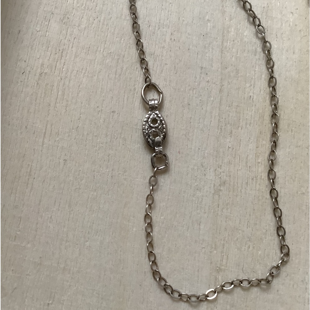 Virgo zodiac pendant-charm 16” chain (astrology) New Vintage sterling silver - Picture 12 of 13